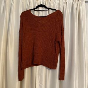 Rusty Orange Sweater
